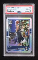 Luka Doncic 2020-21 Donruss Optic Holo #86 (PSA 10) at PristineAuction.com