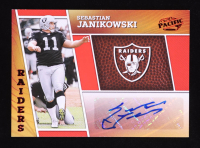 Sebastian Janikowski 2024 Panini Encore Pacific Penmanship Red #13 #5/50 at PristineAuction.com