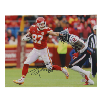 Travis Kelce Signed Chiefs 11x14 Photo (PSA) at PristineAuction.com