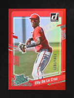 Elly De La Cruz 2023 Donruss Holo Red #57 #1705/2023 RC at PristineAuction.com
