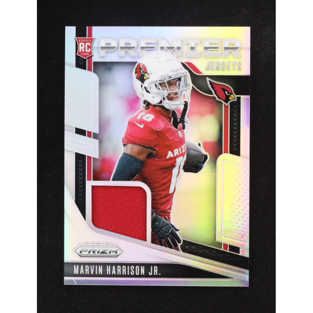 Marvin Harrison Jr. 2024 Panini Prizm Premier Jerseys #7 RC at PristineAuction.com