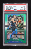 Luka Doncic 2019-20 Panini Prizm Prizms Green #75 (PSA 10) at PristineAuction.com