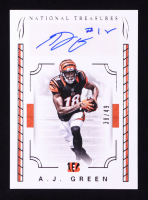 A.J. Green 2016 Panini National Treasures Signatures #22 #38/49 at PristineAuction.com