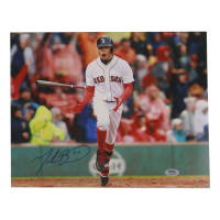 Mookie Betts Signed Red Sox 11x14 Photo (PSA) at PristineAuction.com