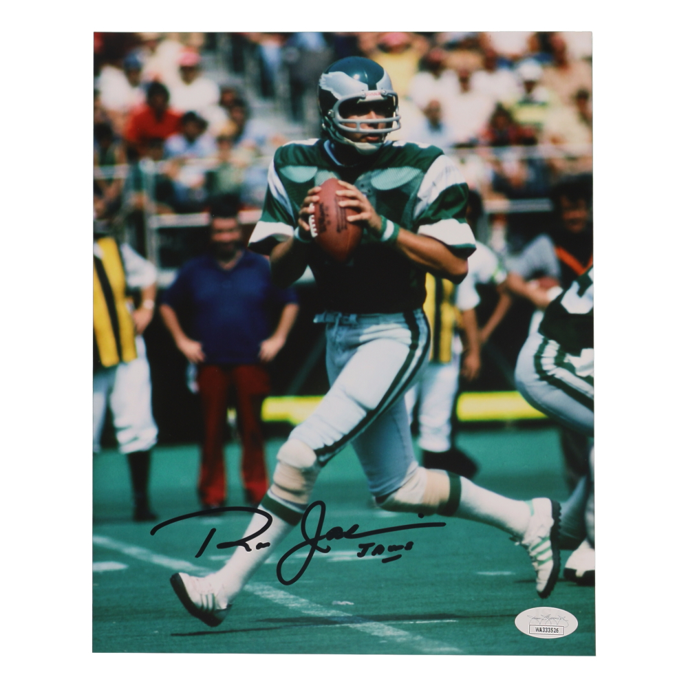 Ron Jaworski Signed Eagles 8x10 Photo Inscribed "Jaws" (JSA) at PristineAuction.com