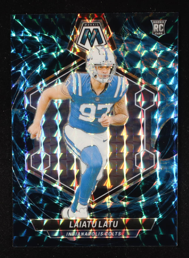 Laiatu Latu 2024 Panini Mosaic Mosaic Genesis #315 RC