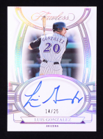 Luis Gonzalez 2023 Panini Flawless Flawless Signatures #28 #14/25 at PristineAuction.com