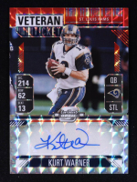 Kurt Warner 2024 Zenith Contenders Optic Veteran Ticket Preview Red #5 #02/24 at PristineAuction.com