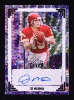 Joe Montana 2024 Leaf Metal '91 Leaf Autographs Wave Earth #91AJM2 #1/1 at PristineAuction.com