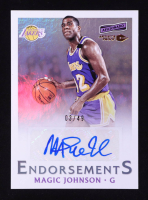 Magic Johnson 2016-17 Panini Aficionado Endorsments Artist's Proof Bronze #42 #3/49 at PristineAuction.com