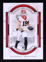 Brock Bowers 2024 Panini National Treasures Collegiate #4 RC #24/99 at PristineAuction.com