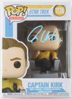William Shatner Signed "Star Trek" #1136 Captain Kirk Funko Pop! Vinyl Figure (JSA) at PristineAuction.com