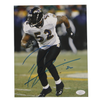 Ray Lewis Signed Ravens 8x10 Photo (JSA) at PristineAuction.com