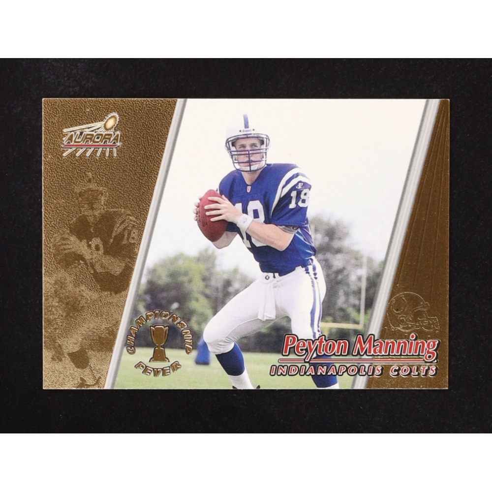 Peyton Manning 1998 Aurora Championship Fever #22 RC at PristineAuction.com