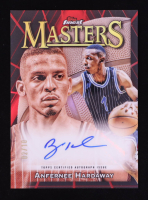 Anfernee Hardaway 2023-24 Finest Masters Autographs Red Black Vapor Refractors #MAAH #2/10 at PristineAuction.com