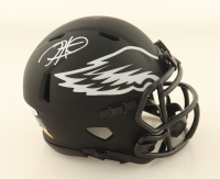 Jalen Hurts Signed Eagles Eclipse Alterante Speed Mini Helmet (JSA & PIA) at PristineAuction.com