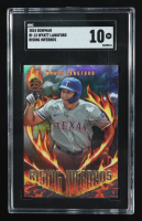 Wyatt Langford 2024 Bowman Chrome Rising Infernos #RI13 (SGC 10) at PristineAuction.com