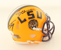 Shaquille O'Neal & Ja'Marr Chase Signed LSU Tigers Speed Mini Helmet (JSA & PIA) at PristineAuction.com