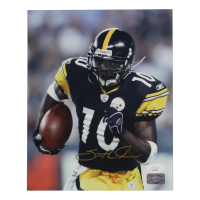 Santonio Holmes Signed Steelers 8x10 Photo (JSA) at PristineAuction.com