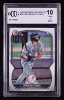 Spencer Jones 2023 Bowman Prospects #BP139 RC (BCCG 10) at PristineAuction.com