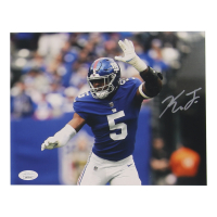 Kayvon Thibodeaux Signed Giants 8x10 Photo (JSA) at PristineAuction.com