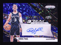 Chris Paul 2024-25 Panini Prizm Fast Break Autographs Blue #33 #11/49 at PristineAuction.com
