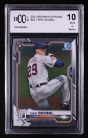 Tarik Skubal 2021 Bowman Chrome #28 RC (BCCG 10) at PristineAuction.com