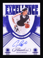 Craig Biggio 2023 Panini Flawless Excellence Autographs Blue #ESCB #4/15 at PristineAuction.com