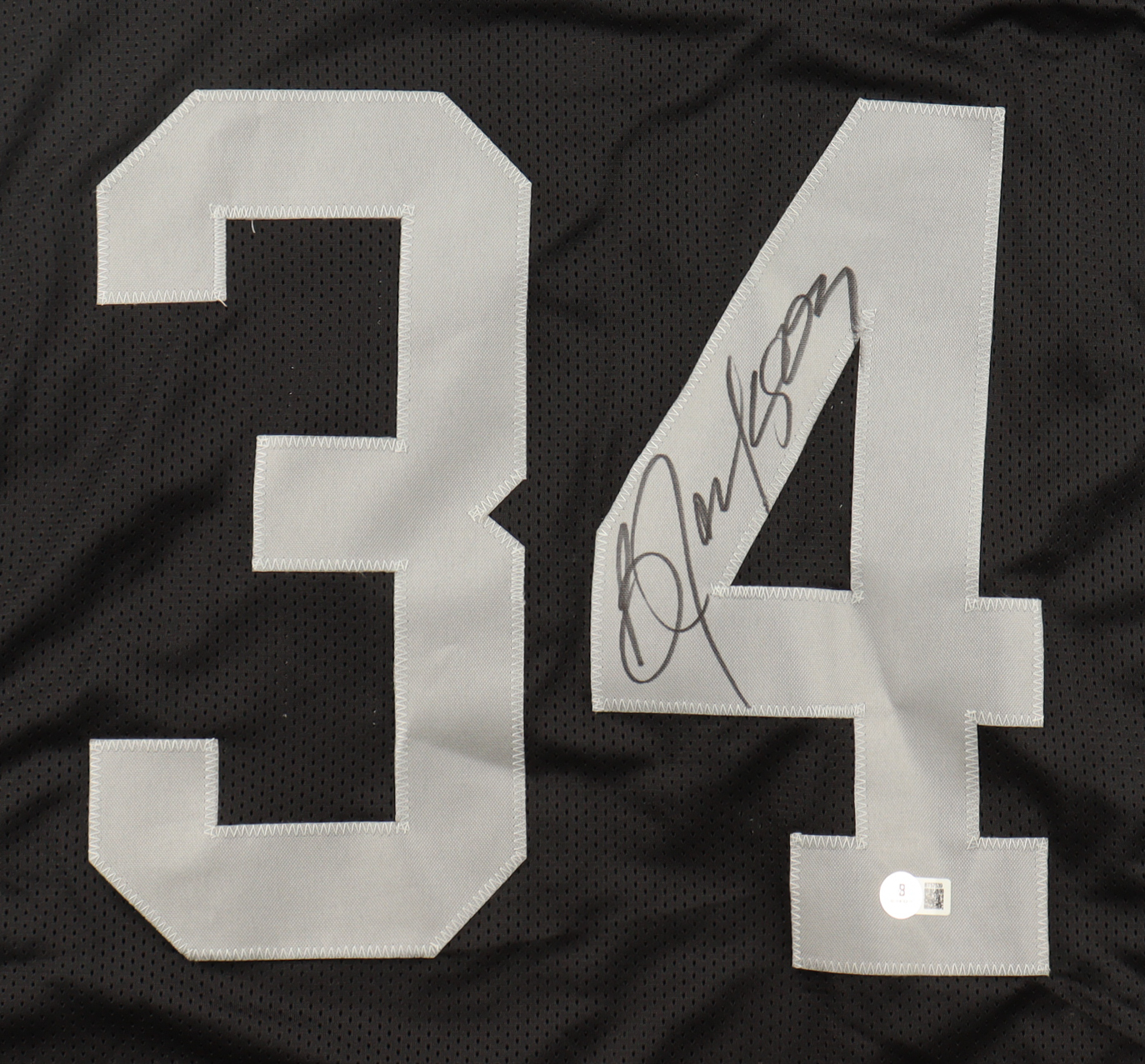 Bo Jackson Signed Jersey (Beckett) at PristineAuction.com Bo Jackson Signed Jersey (Beckett) at PristineAuction.com