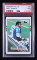 Barry Sanders 1989 Topps Traded #83T RC (PSA 9) at PristineAuction.com
