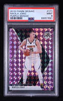 Nikola Jokic 2019-20 Panini Mosaic Mosaic Purple #171 #27/49 (PSA 9) at PristineAuction.com