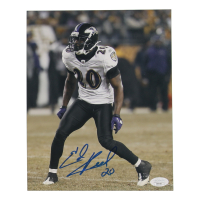 Ed Reed Signed Ravens 8x10 Photo (JSA) at PristineAuction.com