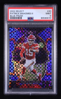 Patrick Mahomes II 2022 Select Prizm Blue #20 #167/199 (PSA 9) at PristineAuction.com