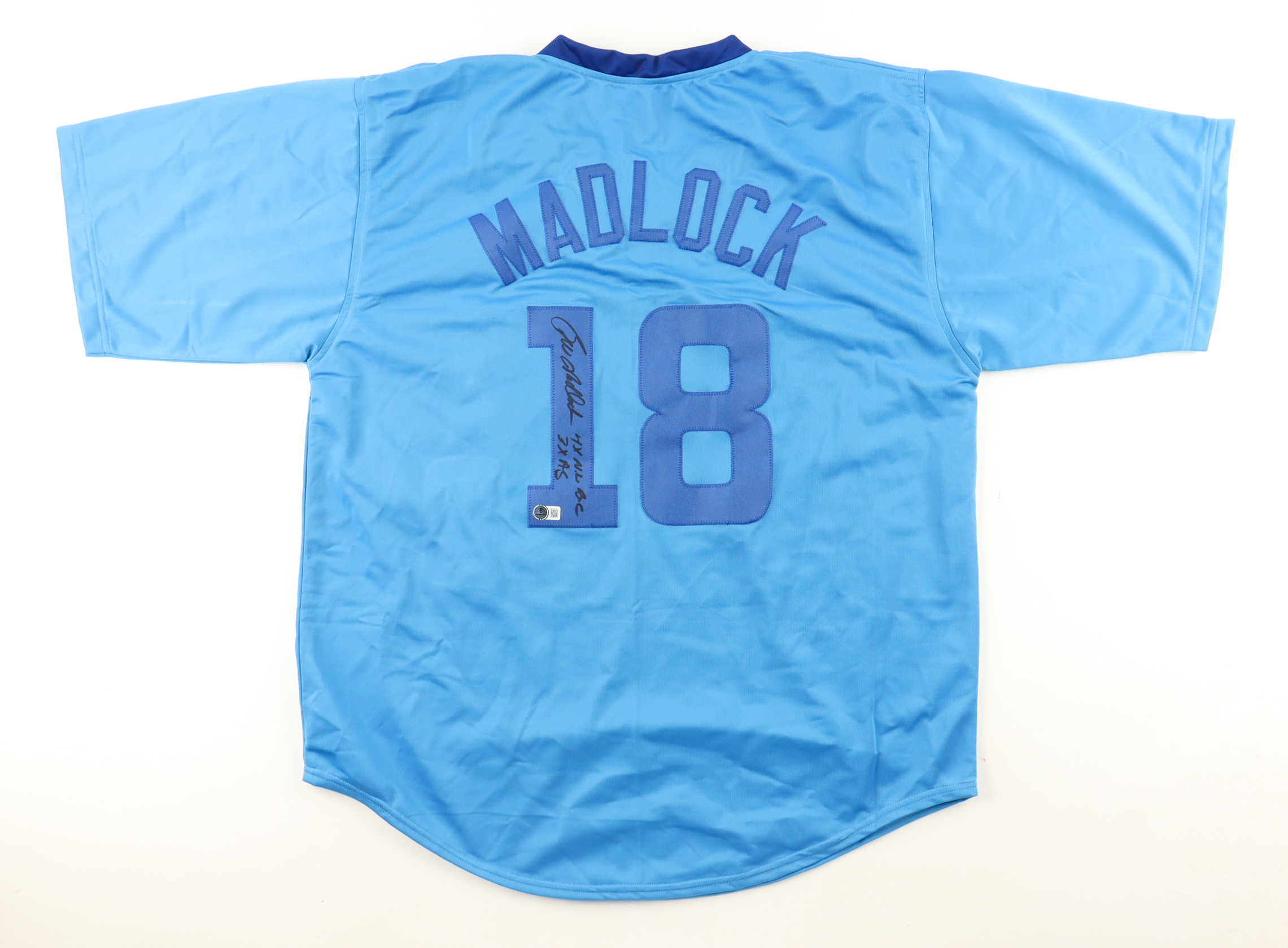Bill Madlock Signed Jersey Inscribed "4x N.L. BC" & "3x AS" (Beckett) at PristineAuction.com Bill Madlock Signed Jersey Inscribed "4x N.L. BC" & "3x AS" (Beckett) at PristineAuction.com