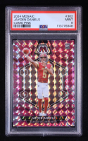 Jayden Daniels 2024 Panini Mosaic Mosaic Camo Pink #302 RC (PSA 9) at PristineAuction.com