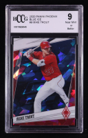 Mike Trout 2020 Panini Phoenix Blue Ice #9 #86/99 (BCCG 9) at PristineAuction.com