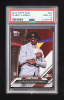 Jayden Daniels 2024 Topps Now #D2 RC (PSA 10) at PristineAuction.com