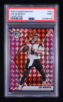 Joe Burrow 2020 Panini Mosaic Mosaic Camo Pink #201 RC (PSA 9) at PristineAuction.com
