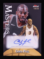 Chris Paul 2024-25 Finest Masters Autographs Black Refractors #MACP #18/25 at PristineAuction.com