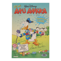Carl Banks Signed 1999 "Aku Ankka" Issue #26 Sanoma Magazines Comic Book (PSA) at PristineAuction.com