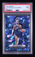 Shai Gilgeous-Alexander 2023-24 Panini Mosaic Mosaic Ice #272 / City Edition #122/125 (PSA 9) at PristineAuction.com