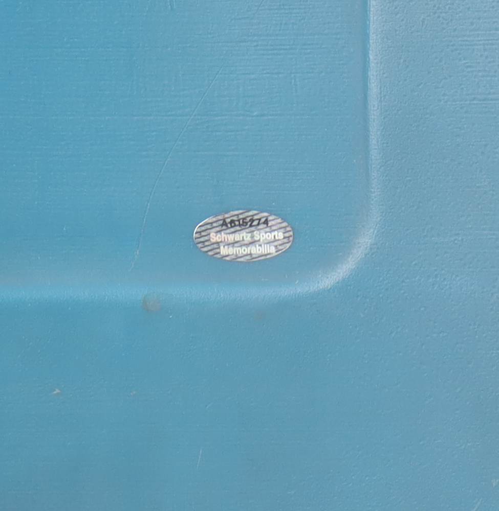 Barry Sanders Signed Silverdome Stadium Seatback (Schwartz) at PristineAuction.com Barry Sanders Signed Silverdome Stadium Seatback (Schwartz) at PristineAuction.com