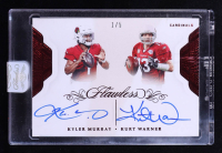 Kurt Warner / Kyler Murray RC 2019 Panini Flawless Flawless Dual Autographs Ruby #3 #1/5 at PristineAuction.com