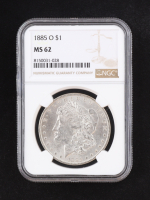 1885-O Morgan Silver Dollar (NGC MS62) at PristineAuction.com
