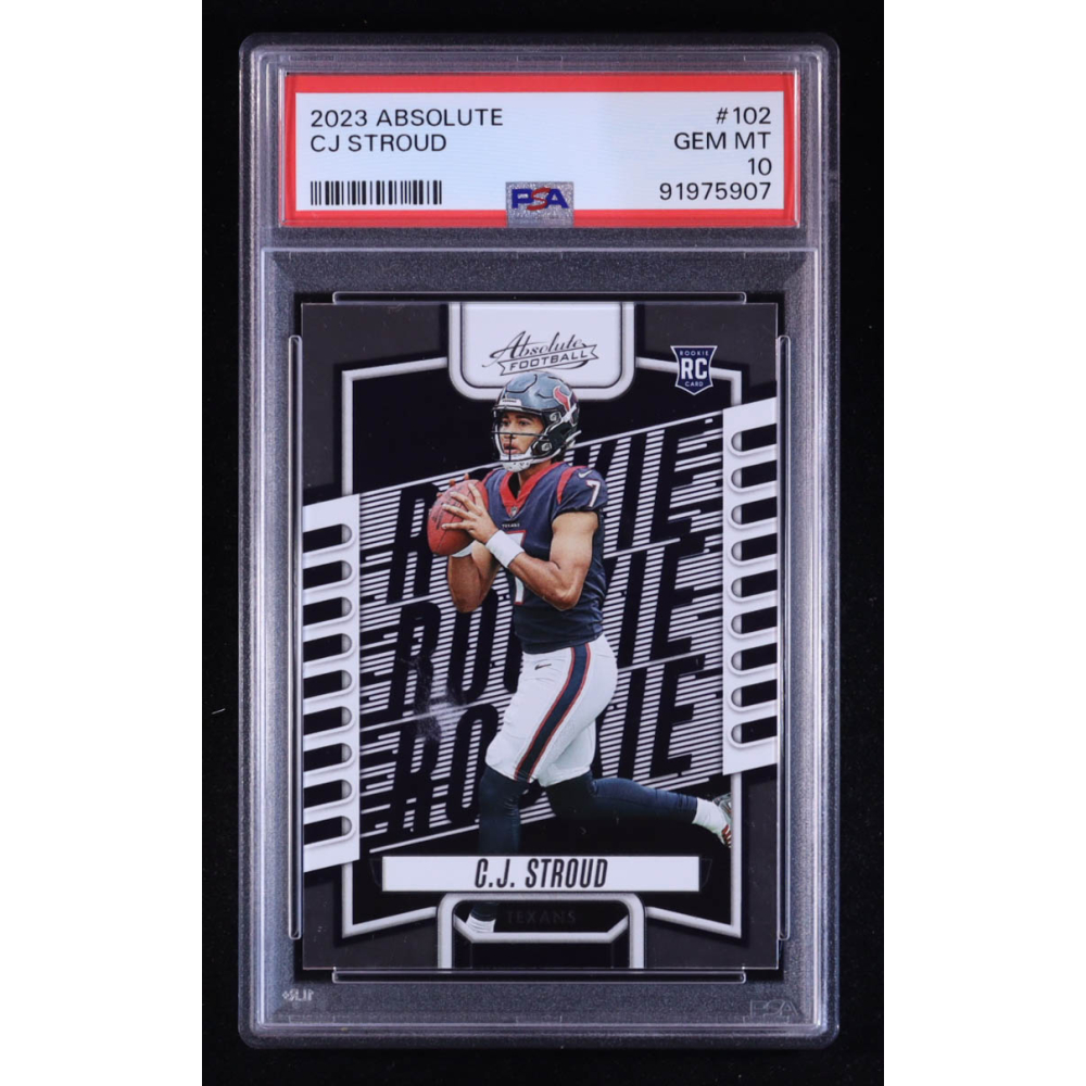 CJ Stroud 2023 Absolute #102 RC (PSA 10) at PristineAuction.com
