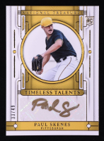 Paul Skenes 2024 Panini National Treasures Timeless Talents Signatures #5 RC #33/49 at PristineAuction.com
