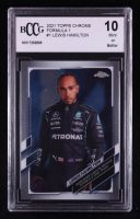 Lewis Hamilton 2021 Topps Chrome Formula 1 #1 (BCCG 10) at PristineAuction.com