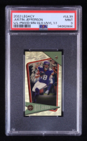 Justin Jefferson 2022 Panini Legacy Under the Lights Premium Edition Gold Vinyl Mini #39 #1/1 (PSA 9) at PristineAuction.com