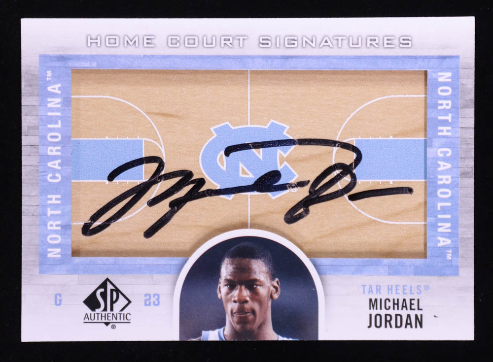 Michael Jordan 2012 SP Authentic #HC-JO Home Court Signatures