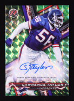 Lawrence Taylor 2023 Topps Composite Resurgence Autographs Lime Green Geometric #RALT #15/20 at PristineAuction.com